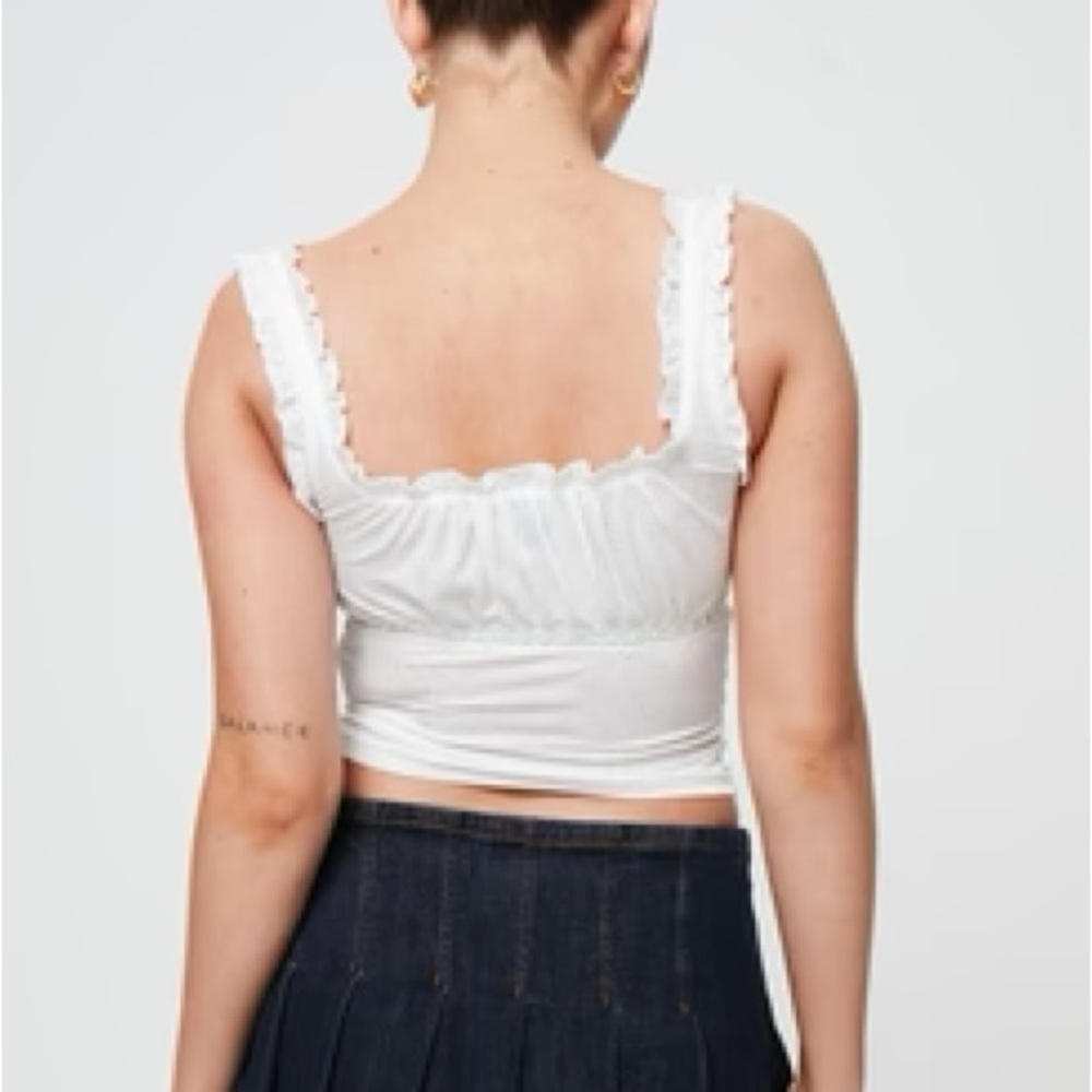 Coquette Ruffle Bow Top - Picture 5 of 8